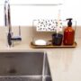 Leaf sink organizer walnoot 4