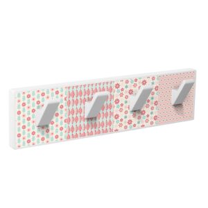 Wandkapstok Assorted pink