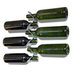 Wijnrek Flow, voor 6 flessen black+blum