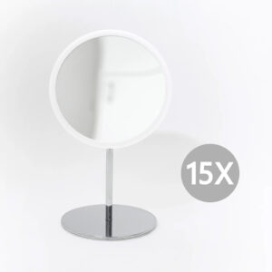 make-up spiegel met standaard 15x vergrotend