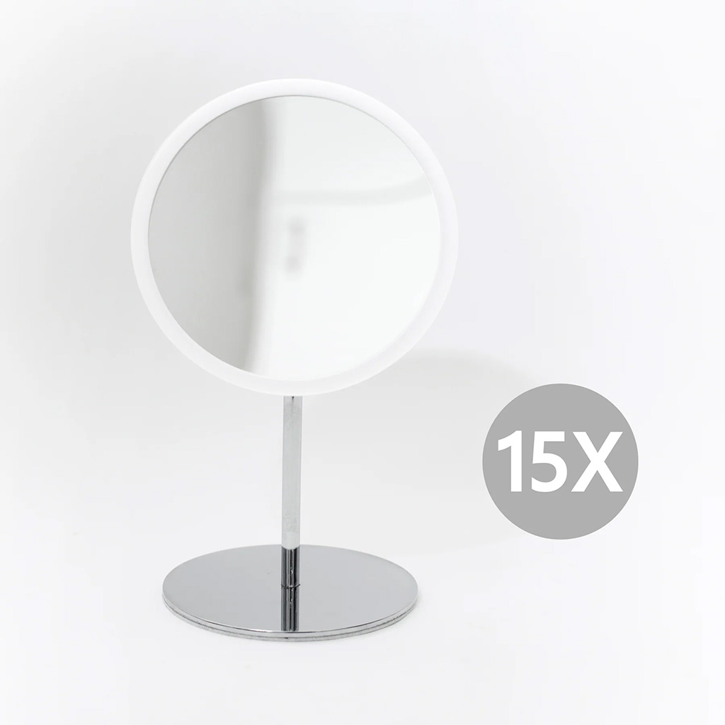 make-up spiegel met standaard 15x vergrotend