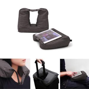 Reiskussen Travel pillow Bosign grijs 2 in 1