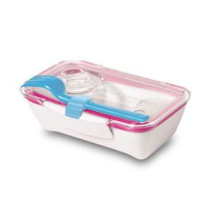 Lunchbox Bento black+blum roze