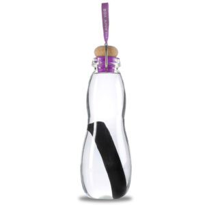 Black+blum glazen waterfles Eau good paars