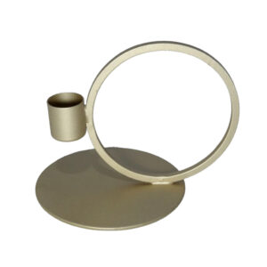 Kandelaar Cirkel gold