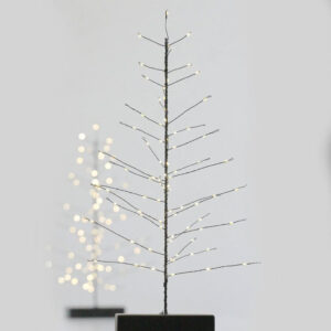 Kerstboom Flexibel draad 80 LED's Festive Tree Ingebouwde timer H 45 x B 28 cm