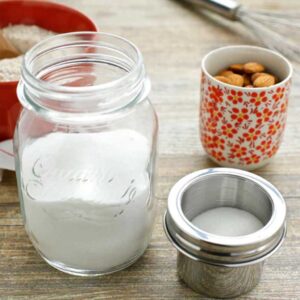 HappyTappi - Maatbekerdeksel - RVS - Inclusief Bormioli pot - 500 ml