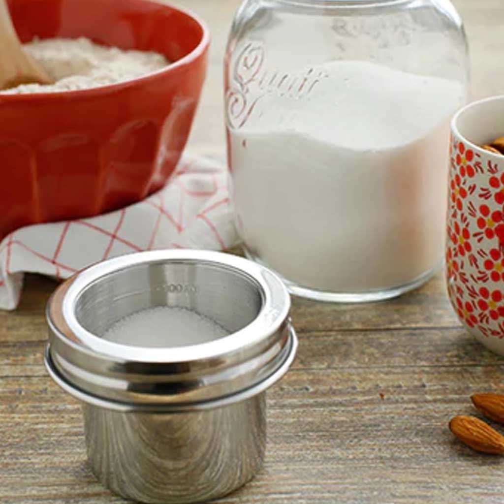 HappyTappi - Maatbekerdeksel - RVS - Inclusief Bormioli pot - 500 ml - Afbeelding 4
