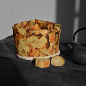 Broodmand en -zak in 1 met Baguetteprint MB Design