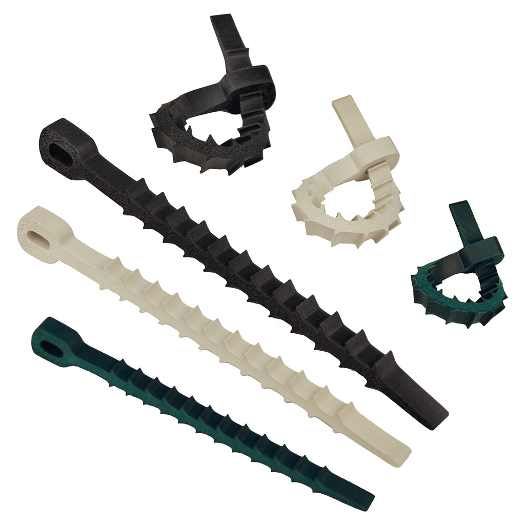 Herbruikbare kabelbinders Q-Knot, set 20 stuks - wit- turquoise - geel - 3 maten - Afbeelding 22