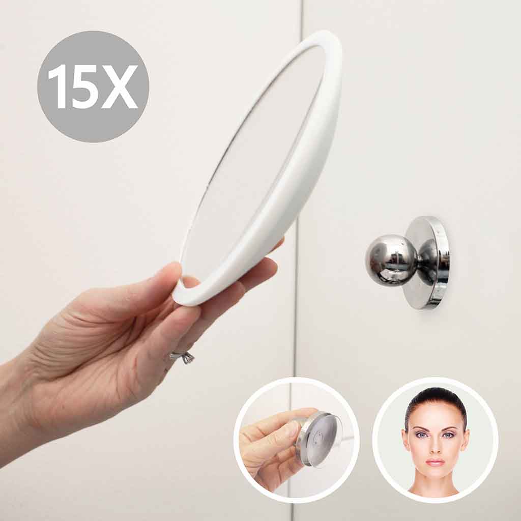 Make-up spiegel Air Mirror Plus Bosign wit 10 x vergrotend - Afbeelding 9