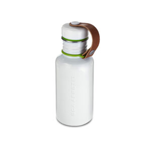 Waterfles wit/ lime van black+blum