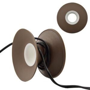 Taupe/wit