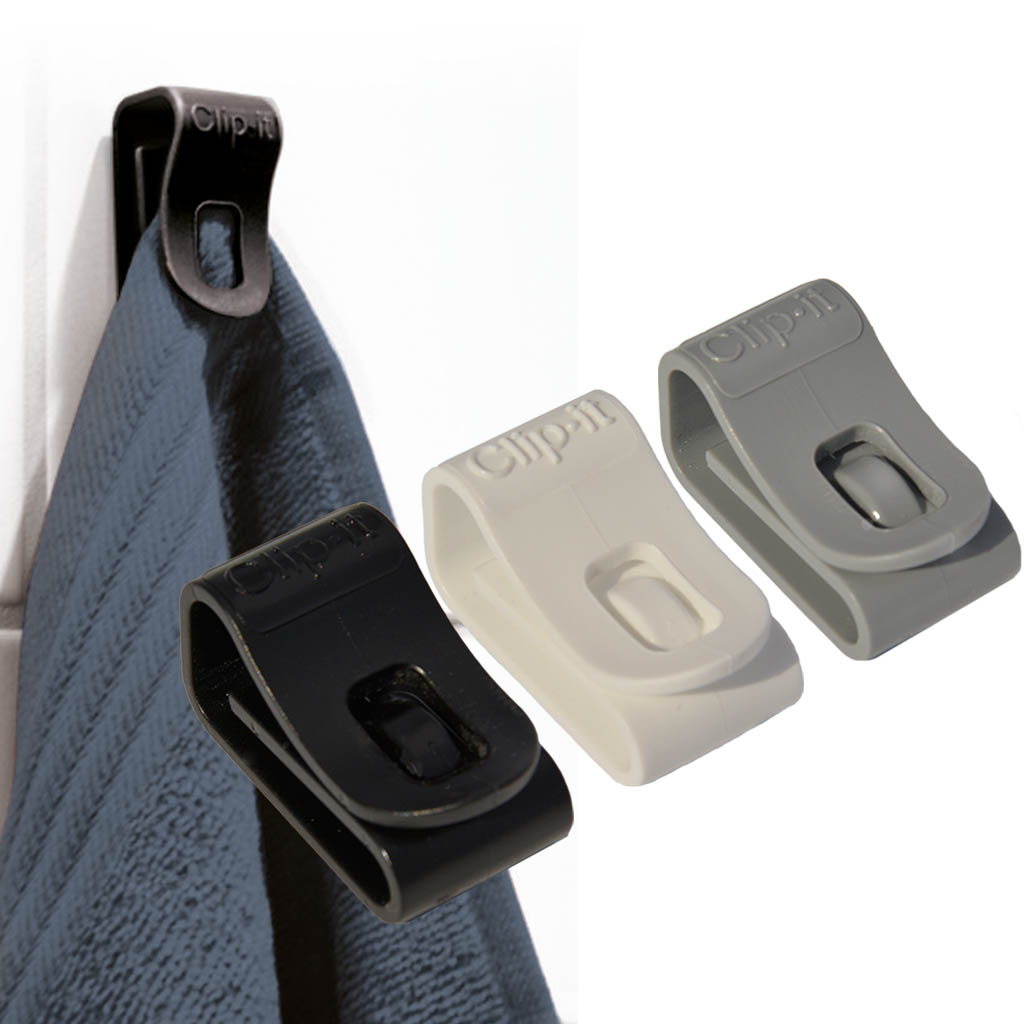 Multifunctionele haak Clip-It geel, blauw, groen - Afbeelding 5