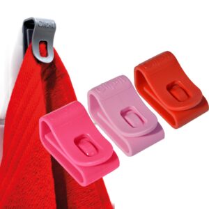 Multifunctionele haak Clip-It fuchsia, lichtroze, rood