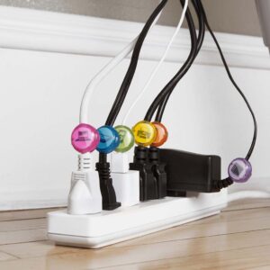 Cord identifiers, felle kleuren