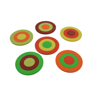3 in 1 glasonderzetter MIX-IT, set van 6 stuks