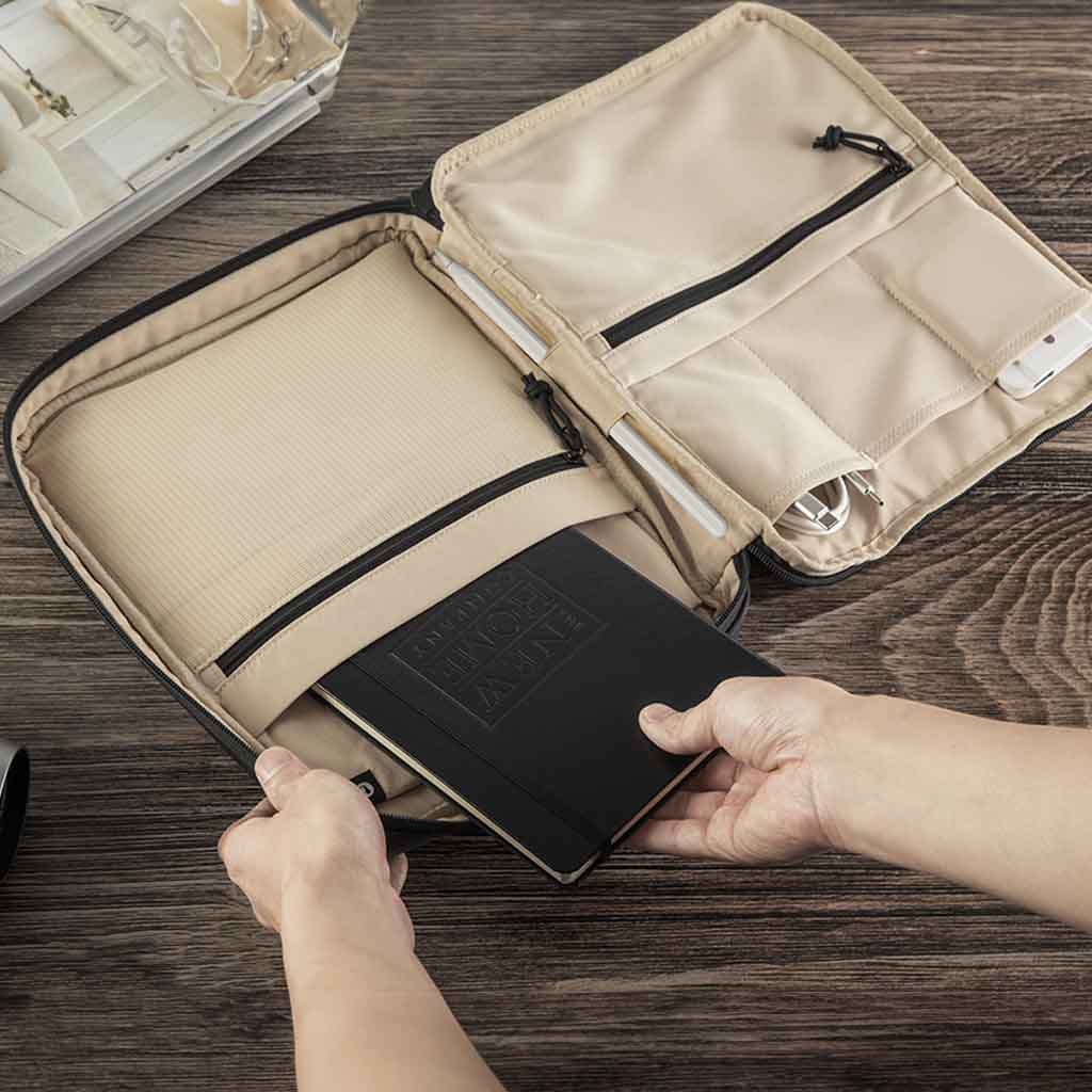 Tablet Organizer Etui Tech Pouch zwart - Afbeelding 4