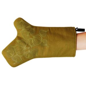 Multifunctionele anti-slip ovenhandschoen Bosign olijfgroen