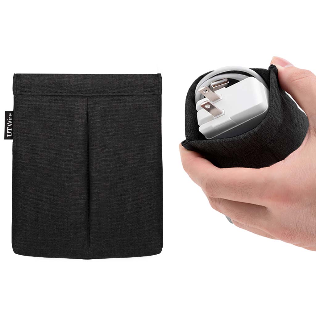 Pocket Plus Etui voor oordopjes en lader zwart