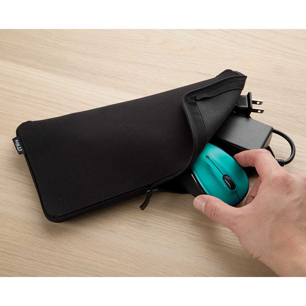 Etui Pocket voor laptop accessoires zwart 26,6 x 14 x 1,3 cm - Afbeelding 6