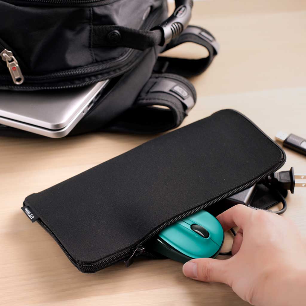 Etui Pocket voor laptop accessoires zwart 26,6 x 14 x 1,3 cm - Afbeelding 7