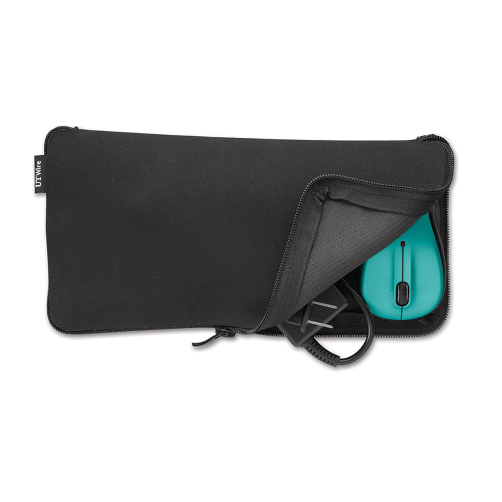 Etui Pocket voor laptop accessoires zwart 26,6 x 14 x 1,3 cm - Afbeelding 2