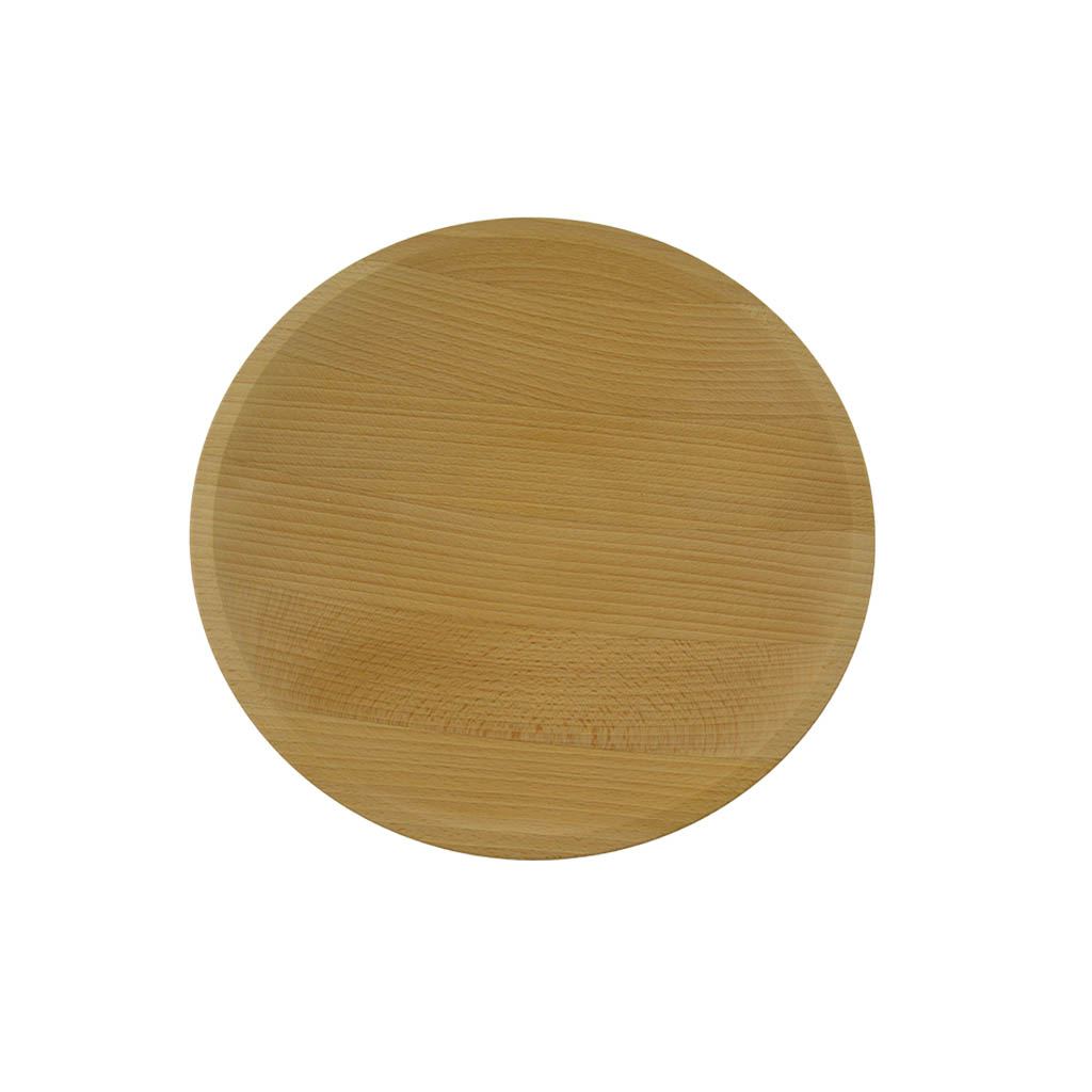Schaal van beukenhout Ø 30 cm x D 4 cm - Afbeelding 2