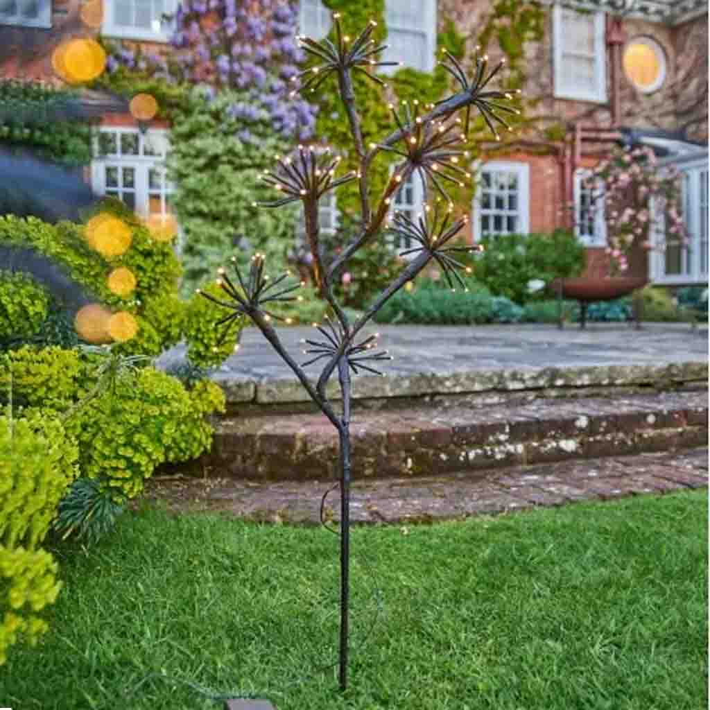 Starburst Branch - Binnen of buiten verlichting - Solar en batterij - 140 LED lichtjes - Afbeelding 2