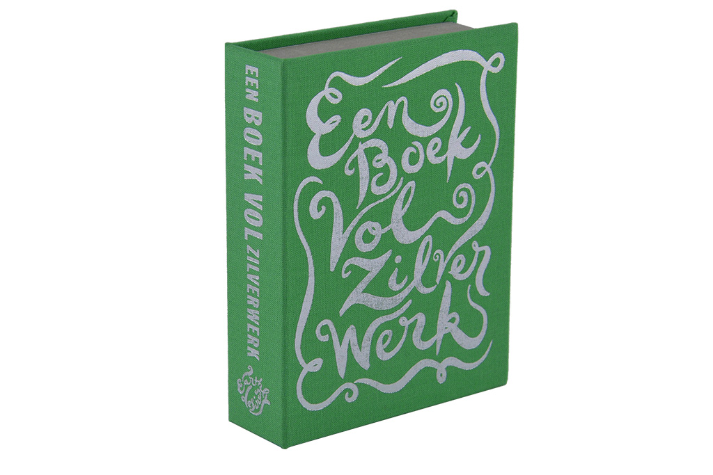 Spaarboekje Een boek vol zilverwerk groen