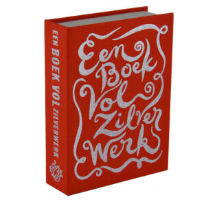 Spaarboekje Een boek vol zilverwerk oranje