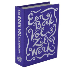 Spaarboekje Een boek vol zilverwerk paars