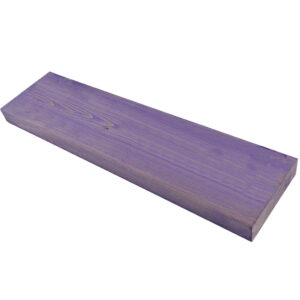 Wandplank voor binnen of buiten – Zwart gebeitst – L 55 x B 15 x H 3,5 cm