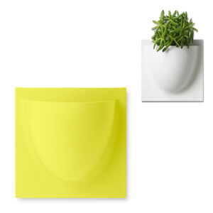 Wandpot Vertiplants mini licht geel