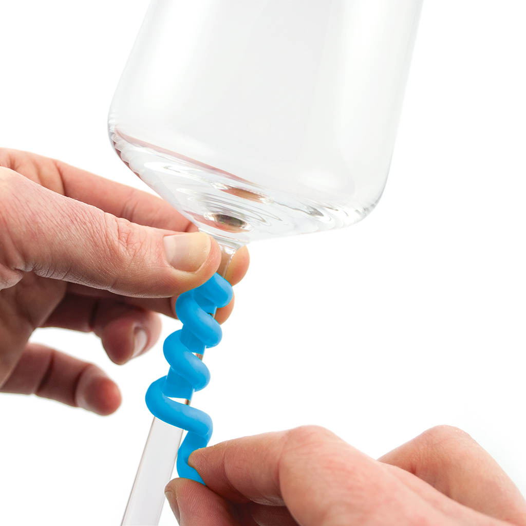Glasmarkers Wine Glass Twister felle kleuren - Afbeelding 3