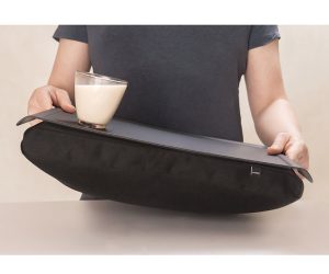 Bosign-Laptray-groot-zwart-dienblad-met-zwart-kussen2